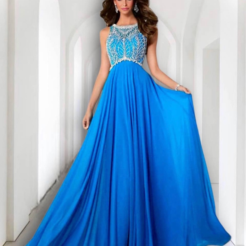 New with tags Tiffany prom dress size 12 (could fit 8 10 12)  style 16275